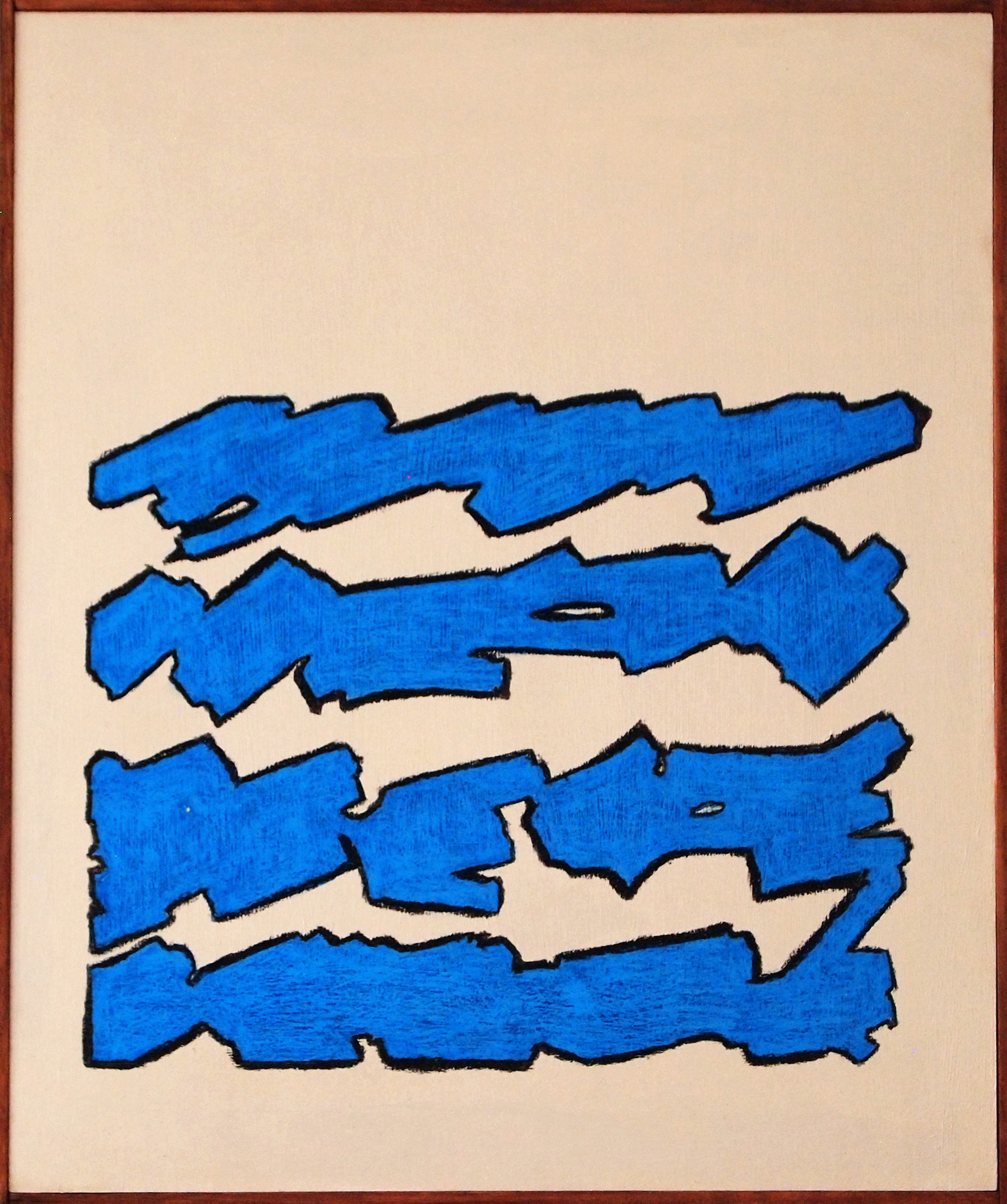 Abstract: Reality - Lot 20, Peter Evans, Full of 500s (Scratchcard painting #13) image