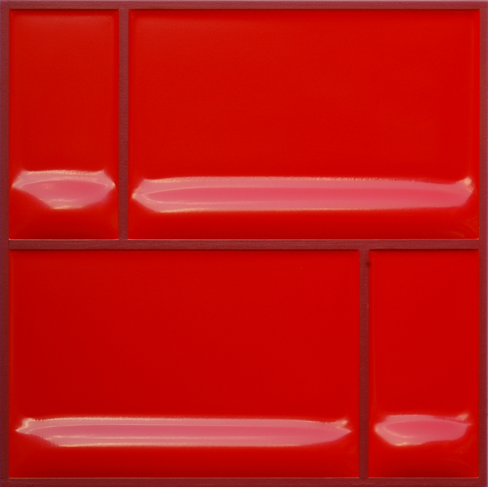 The Auction Collective x DegreeArt - Lot 21, Bryan Lavelle, Untitled #7 (Red / Dark Red) image
