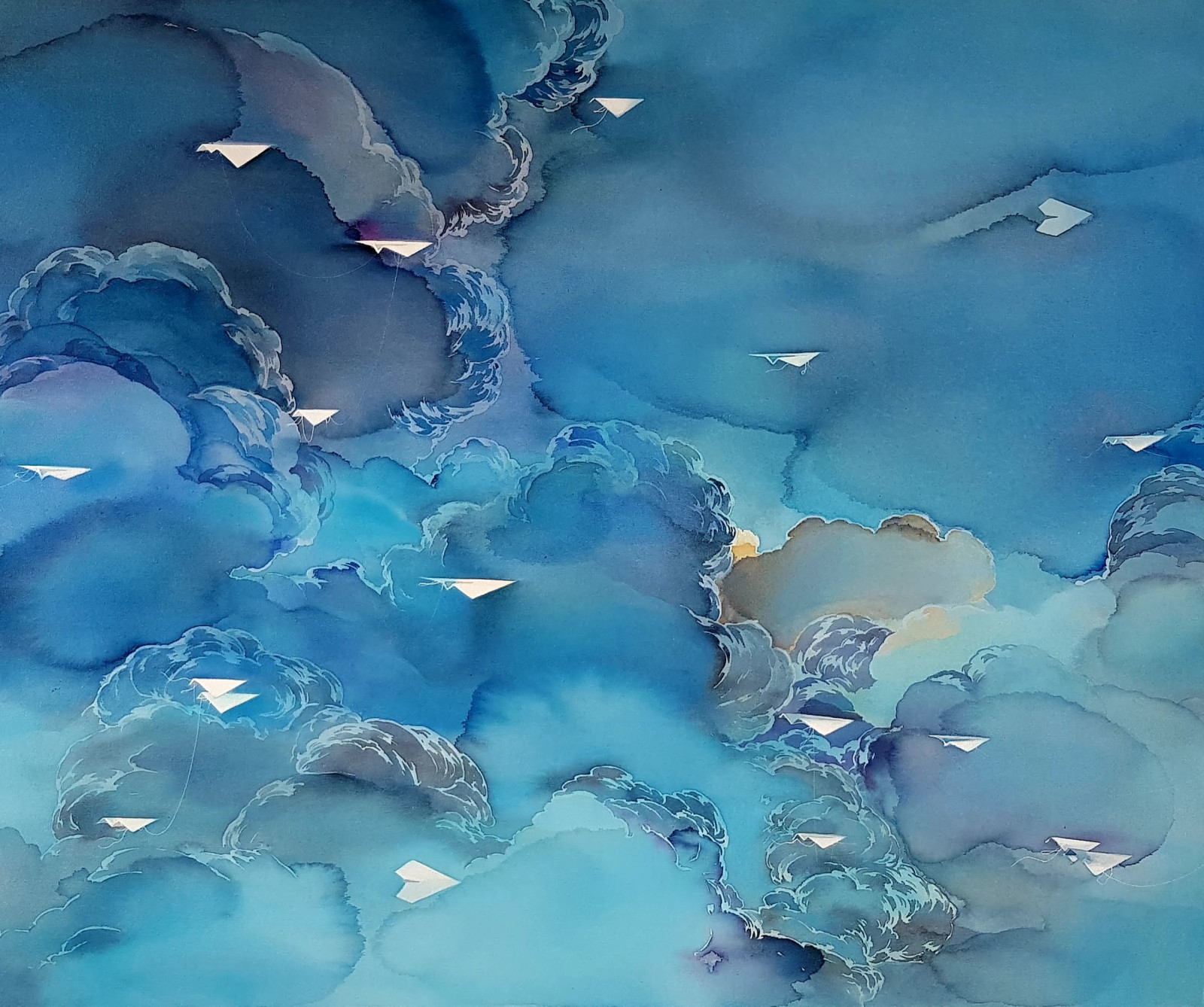 The Auction Collective x DegreeArt - Lot 27, Yuliya Martynova, Migration | Storm of Sentiments image