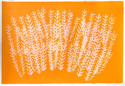 Rose Electra Harris, The Auction Collective, Orange Fern