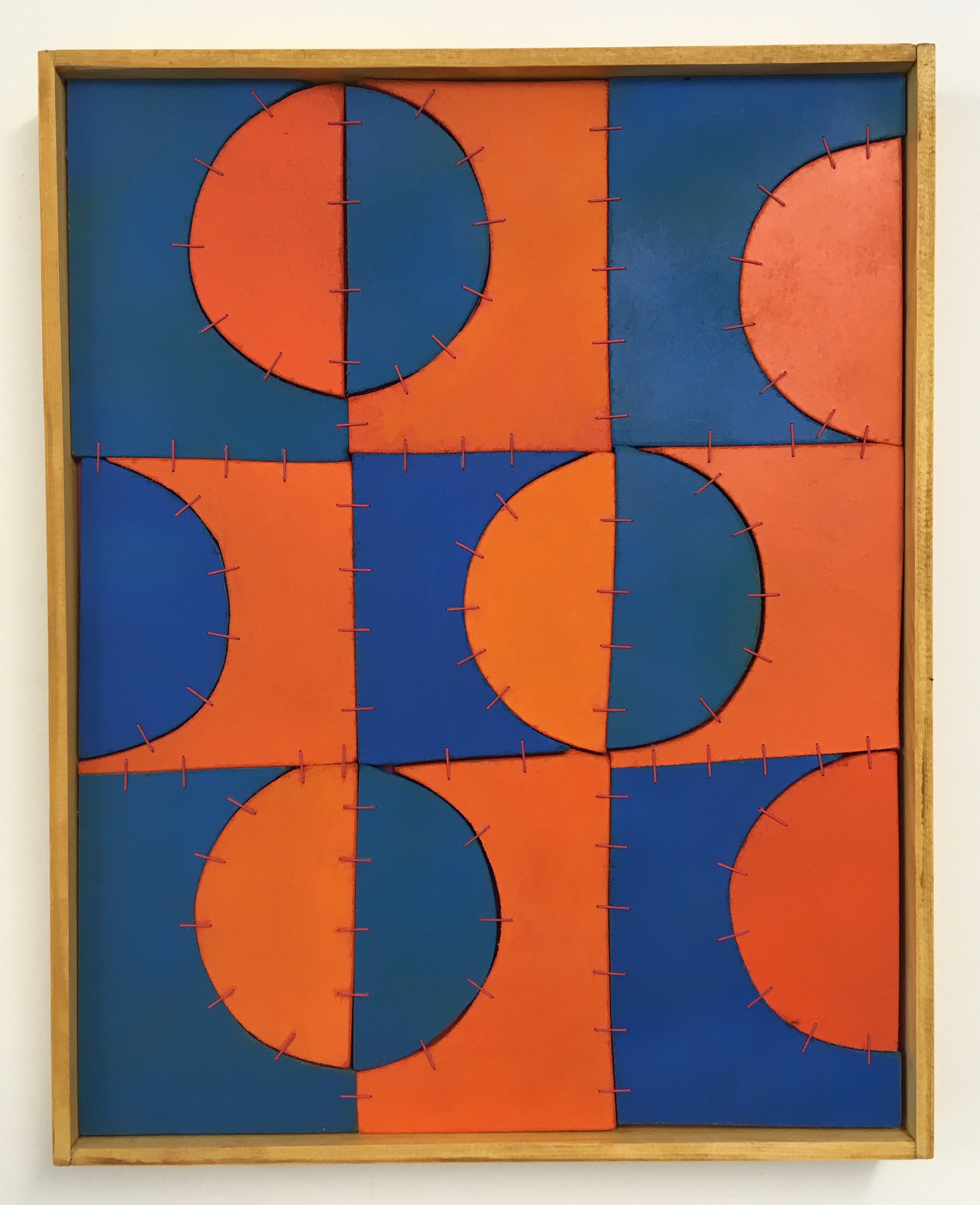 Dominic Beattie, The Auction Collective, Untitled (Orange and Blue)