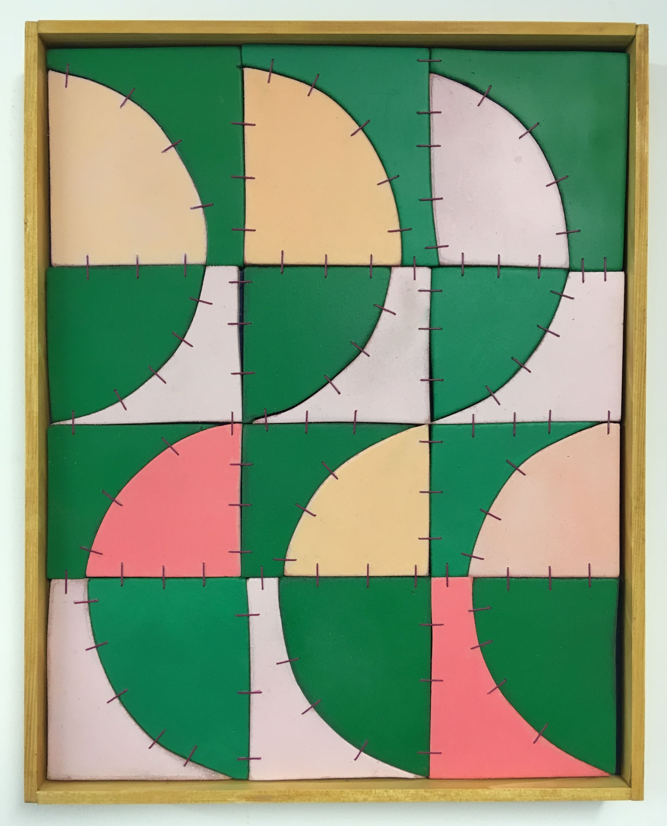 Dominic Beattie, The Auction Collective, Untitled (Pink and Green)