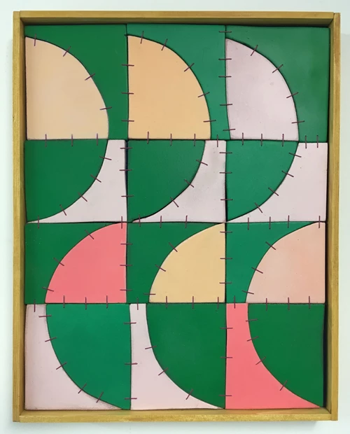 Dominic Beattie, The Auction Collective, Untitled (Pink and Green)