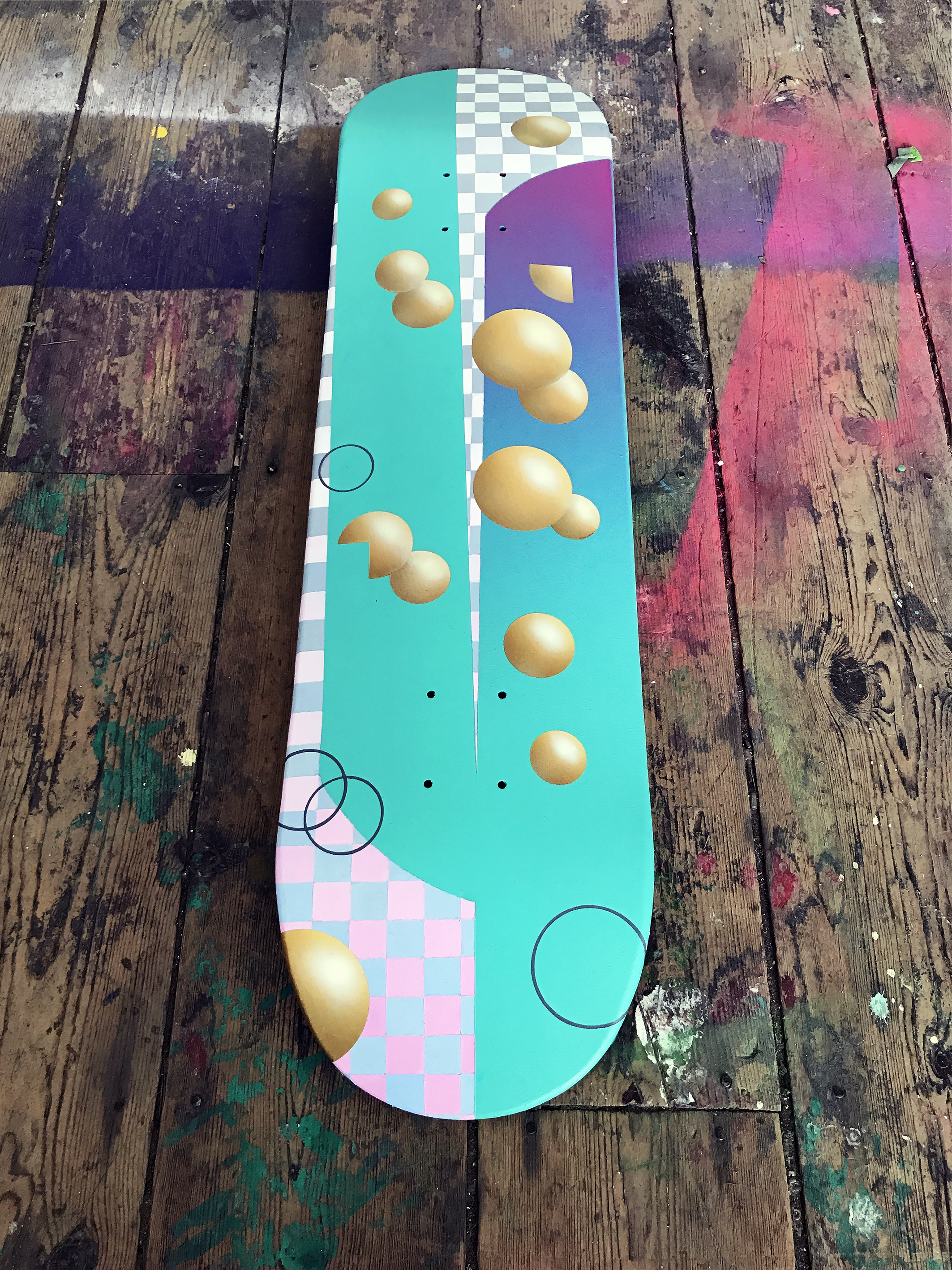 Charley Peters, Skate Deck, The Auction Collective