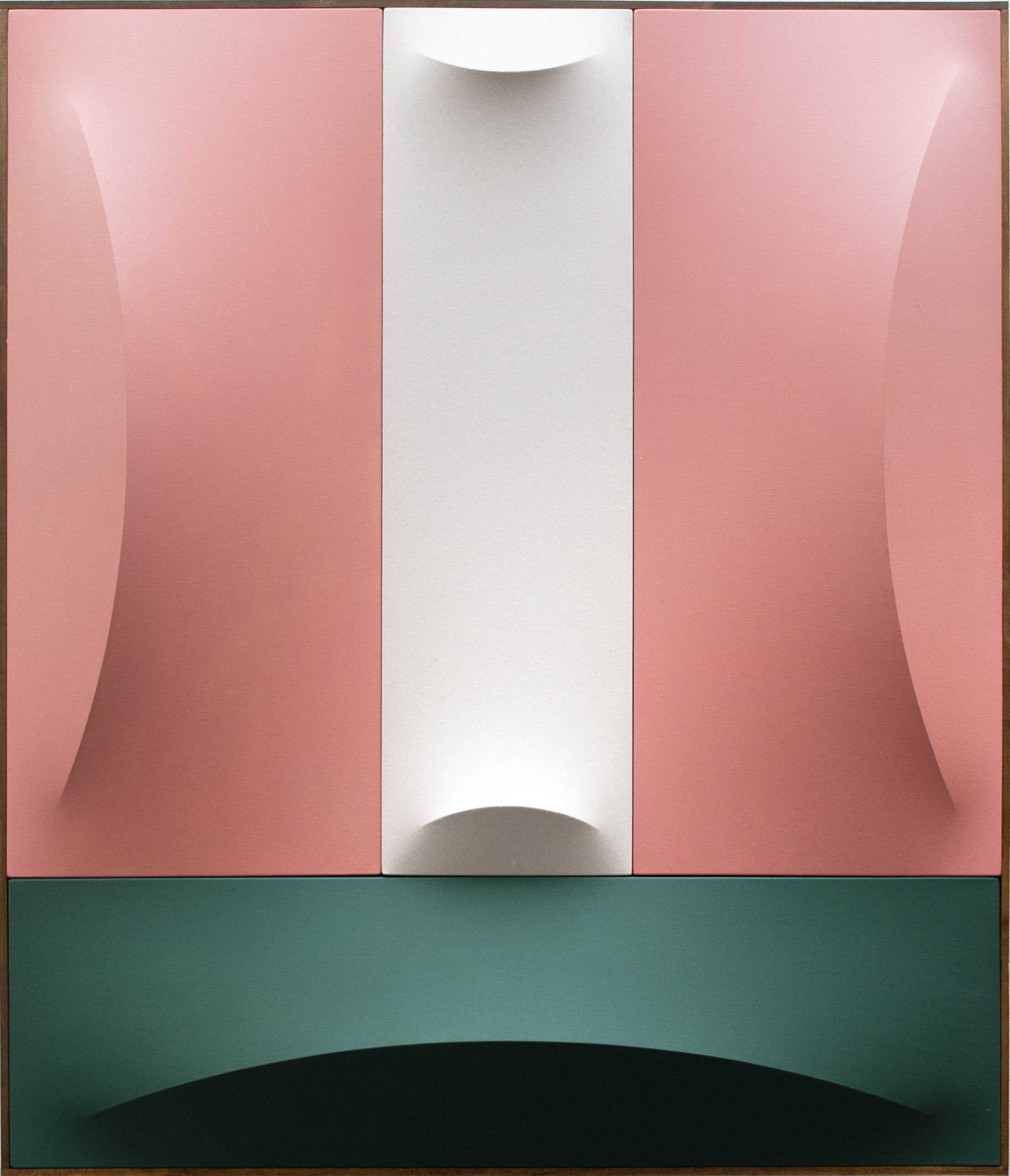 Charlie Oscar Patterson, No.3–10 Green, Pink & White