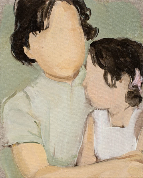 Gideon Rubin, Untitled (Mother and Daughter) 2016, The Auction Collective