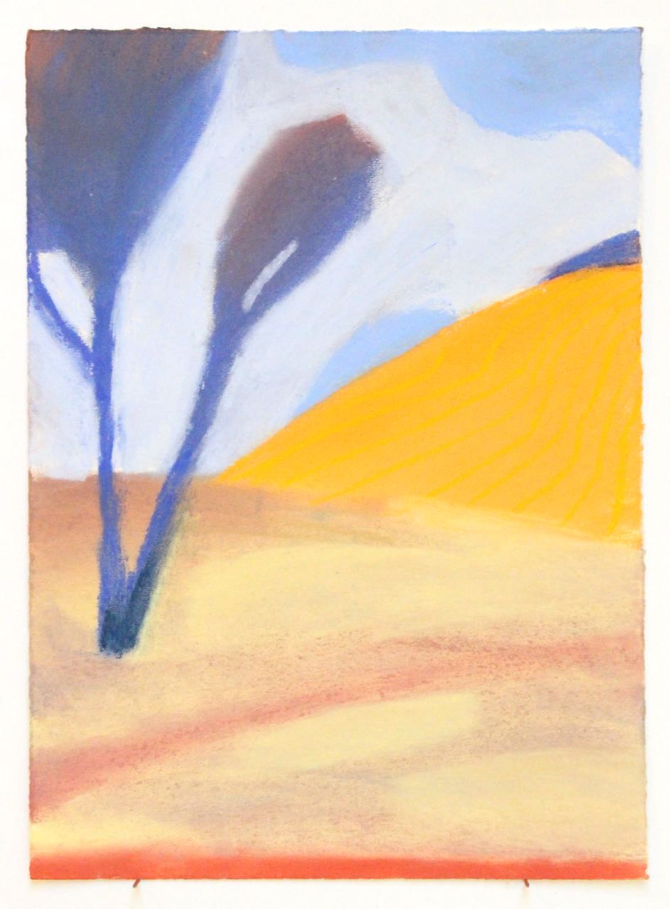 Sammi Lynch, Blue Skies, Orange Hills, The Auction Collective