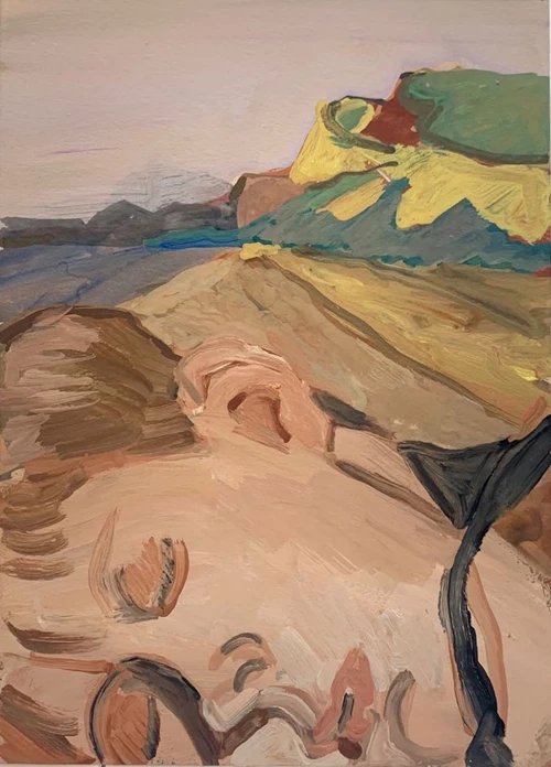 Ella Squirrell, Beach Sleep, The Auction Collective