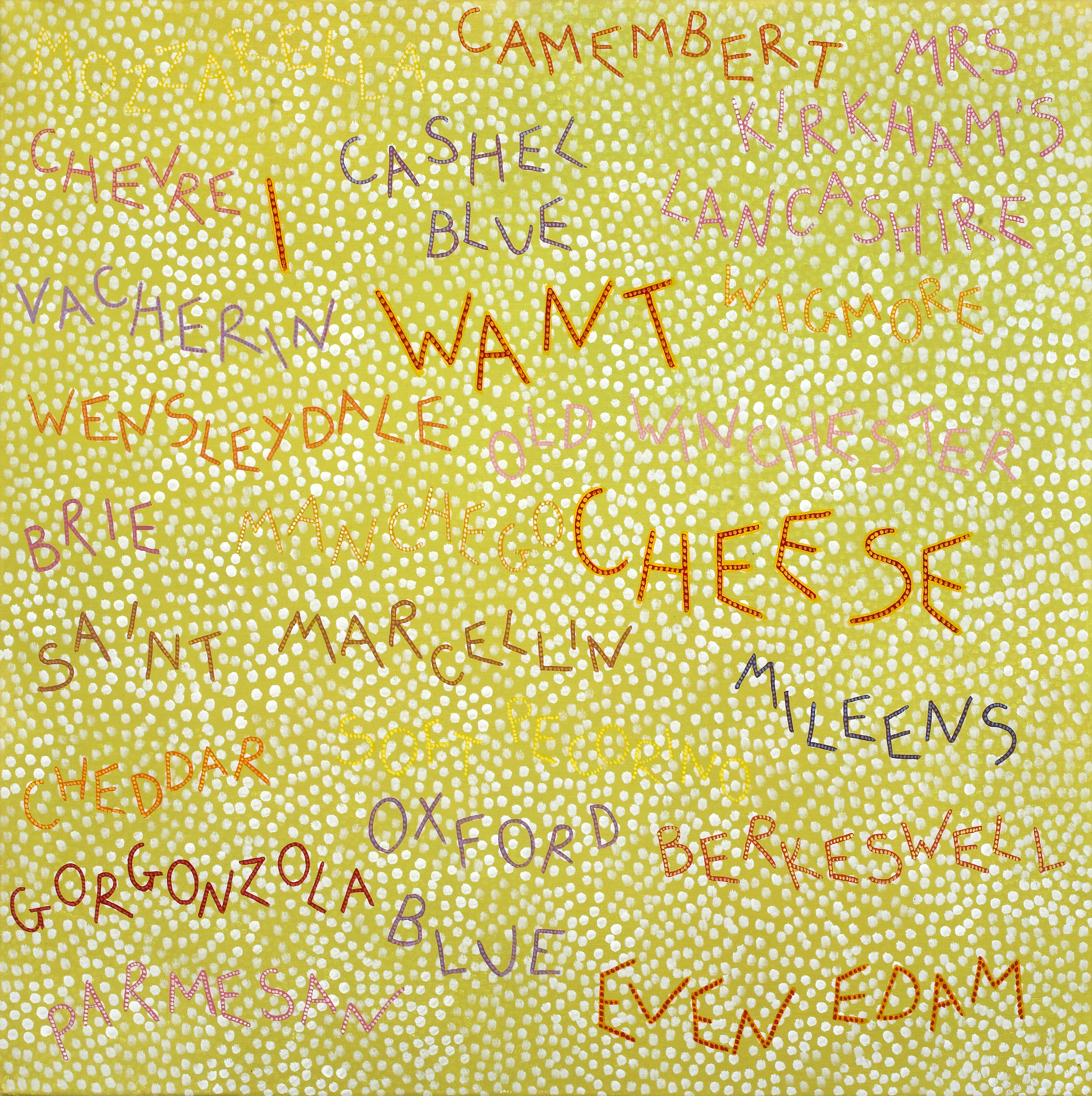 Rachel McDonnell, I Want Cheese, The Auction Collective