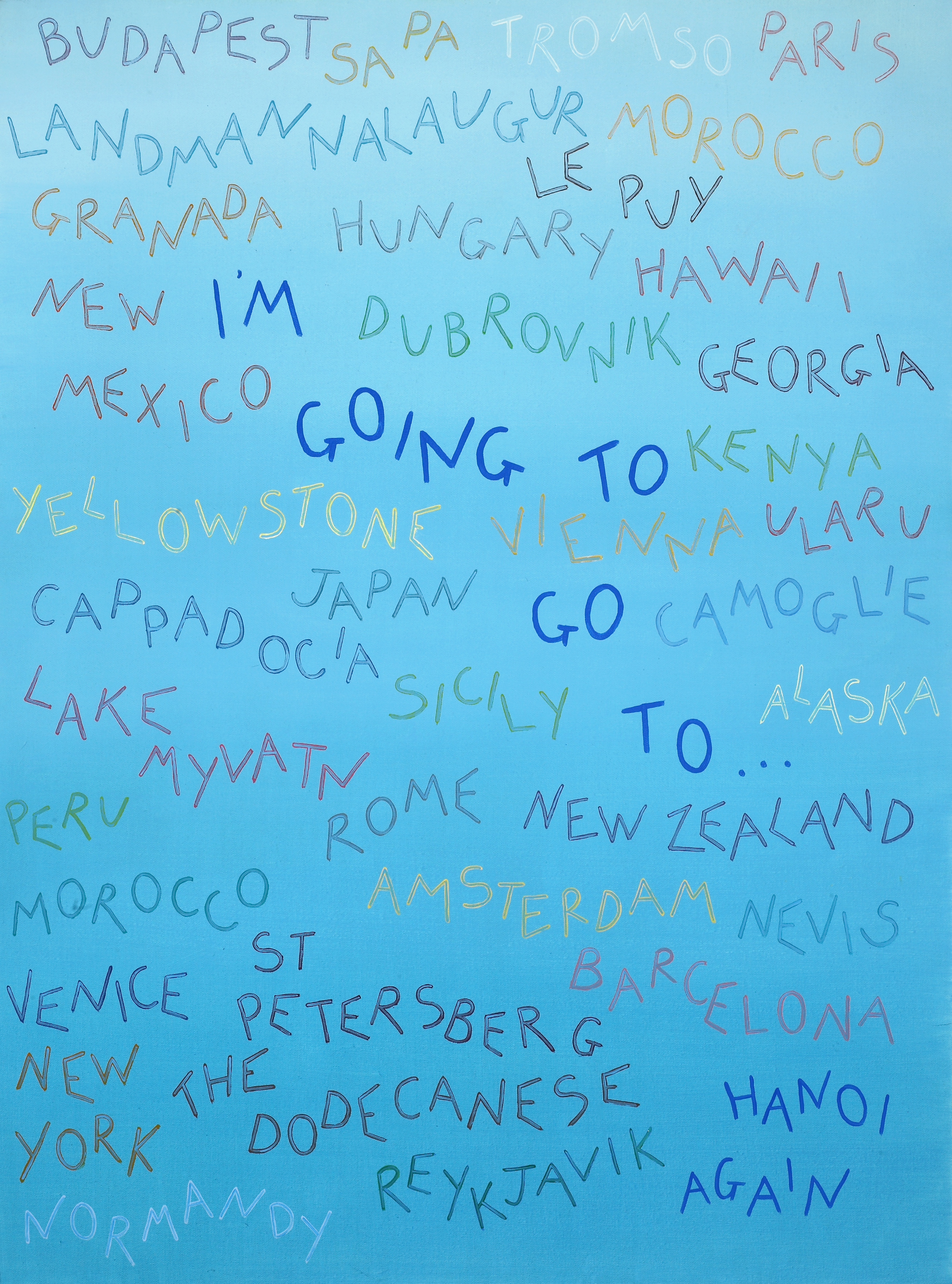 Rachel McDonnell , I'm Going to Go To, The Auction Collective