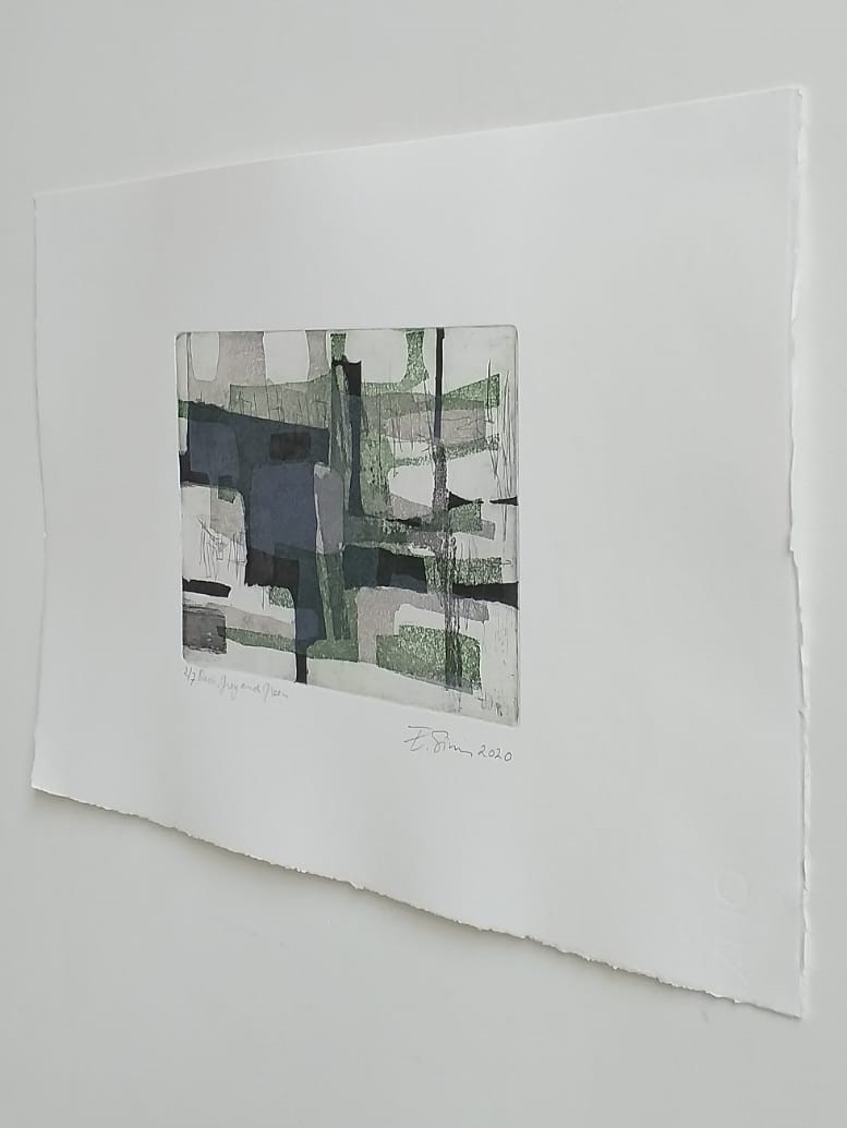 Erna Simis, Black, Grey and Green, The Auction Collective