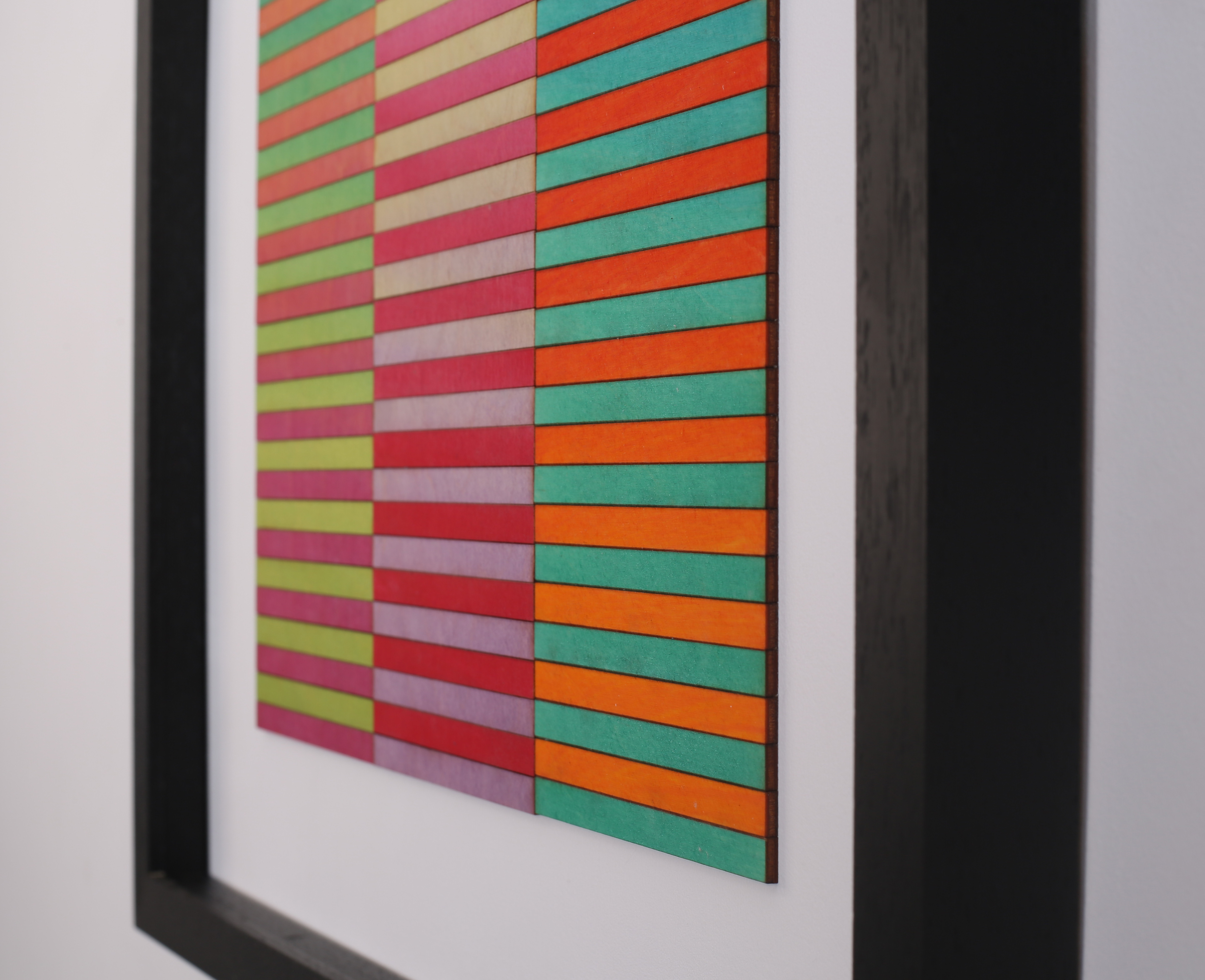 Amelia Coward, Three panel stripe, The Auction Collective