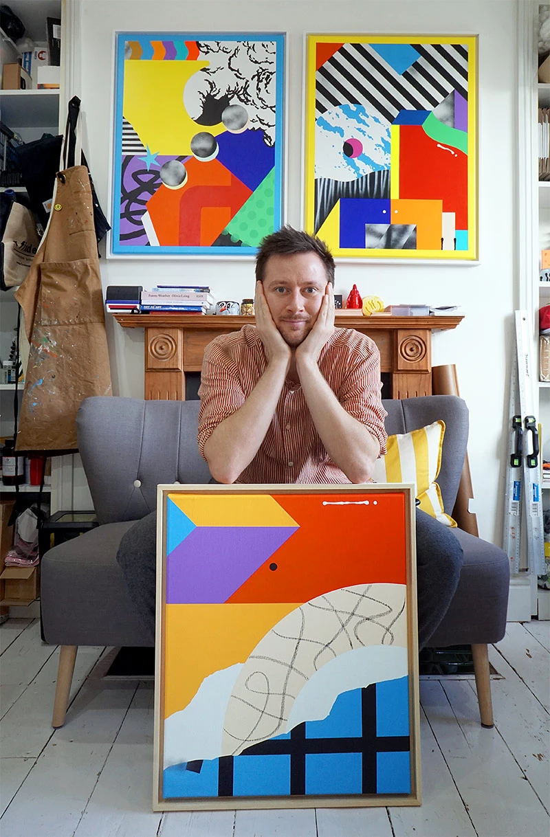 Darren John London Artist Studio Darren John London Artist Studio