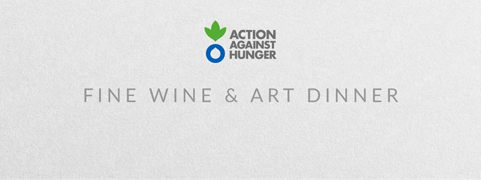 Action Against Hunger, Fine Wine and Art Dinner